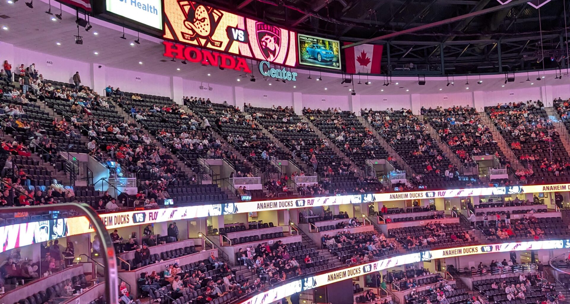 Checking in from enemy territory