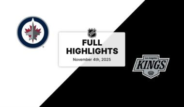 NHL Highlights | Jets vs. Kings | November 04, 2025