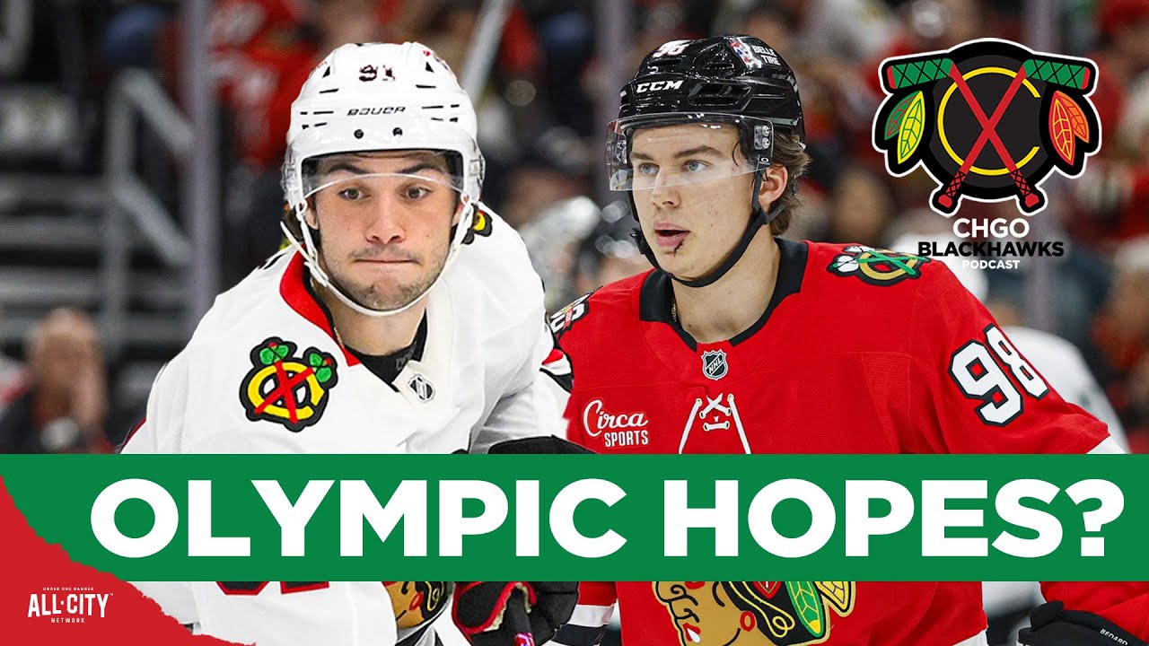 Can Connor Bedard & Frank Nazar Make Their Olympic Hockey Teams? | CHGO Blackhawks Podcast
