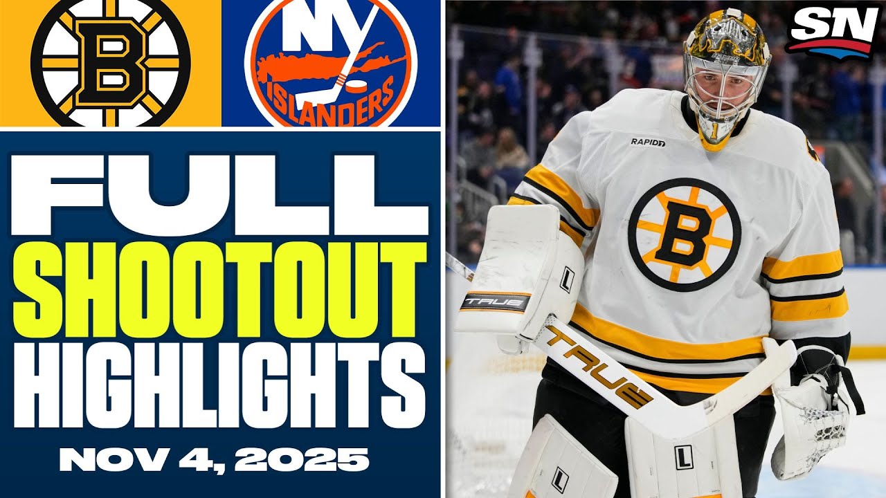 Boston Bruins at New York Islanders | FULL Shootout Highlights - November 4, 2025