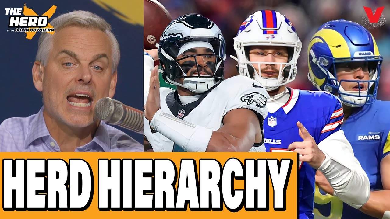 Colin Cowherd’s Week 9 Herd Hierarchy: Chiefs, Lions, Colts drop, Eagles, Rams, Bucs | THE HERD NFL