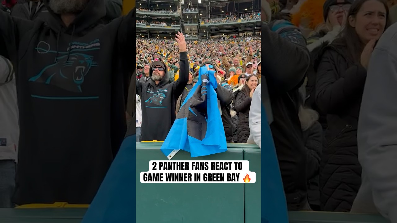 WE FILMED TWO FANS REACTIONS TO OUR GAME WINNER 🥹 #CARvsGB