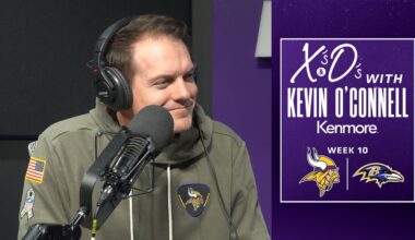Big Divisional Win vs. Lions, J.J. McCarthy, Preparing for Ravens | X's and O's with Kevin O'Connell
