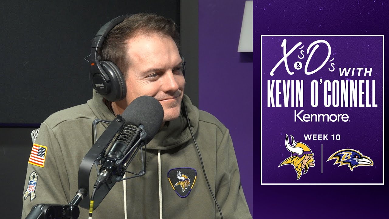 Big Divisional Win vs. Lions, J.J. McCarthy, Preparing for Ravens | X's and O's with Kevin O'Connell