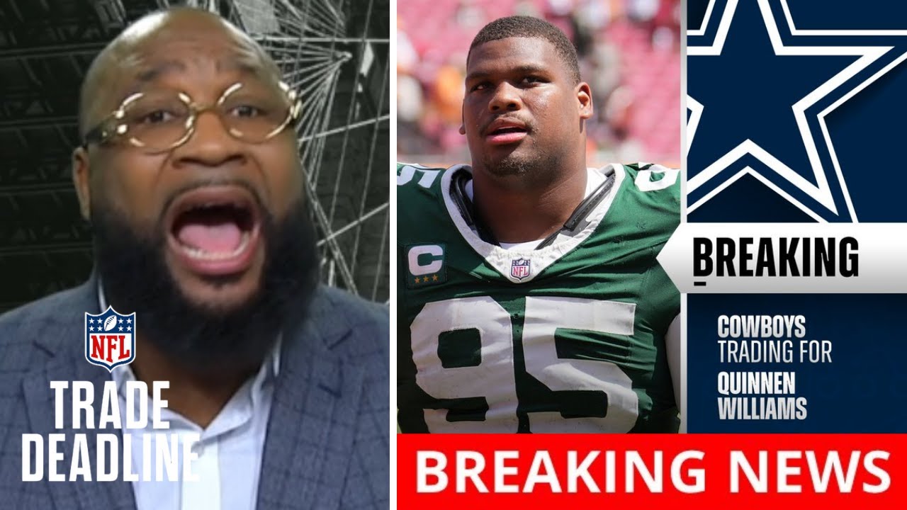 [BREAKING] ESPN reports Dallas Cowboys acquire Jets star DT Quinnen Williams in a blockbuster trade