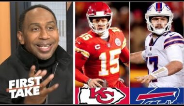 Mahomes is in a different level as Josh Allen! - Stephen A. claims Chiefs will knock out Bills Sun.