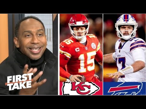 Mahomes is in a different level as Josh Allen! - Stephen A. claims Chiefs will knock out Bills Sun.