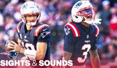 Sights & Sounds: Drake Maye Throws Two Touchdowns in Win vs. Falcons | New England Patriots