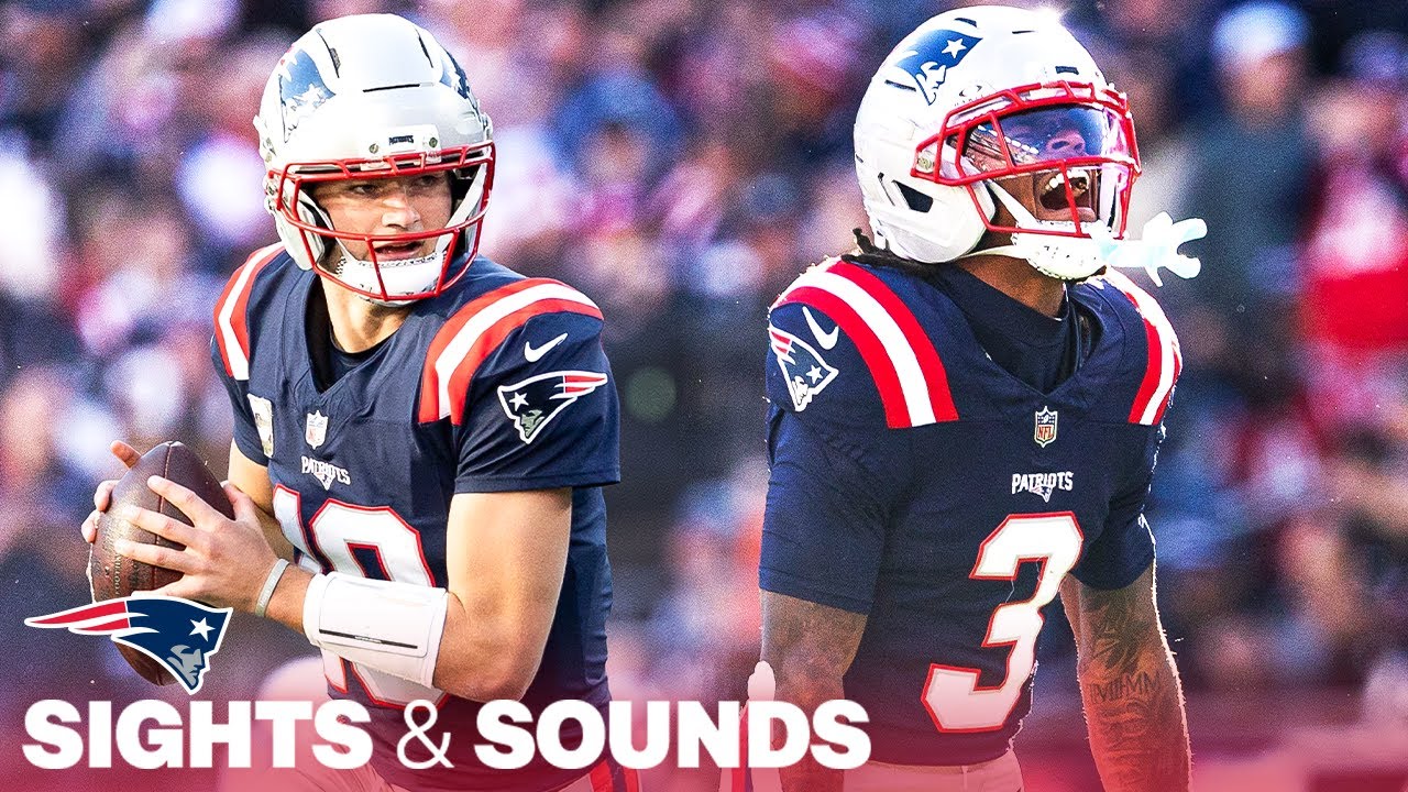 Sights & Sounds: Drake Maye Throws Two Touchdowns in Win vs. Falcons | New England Patriots
