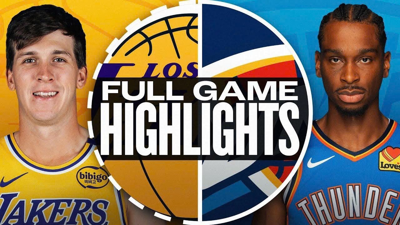 Los Angeles Lakers Vs Oklahoma City Thunder Highlights Full Game - NOV 04 ,2025 | NBA