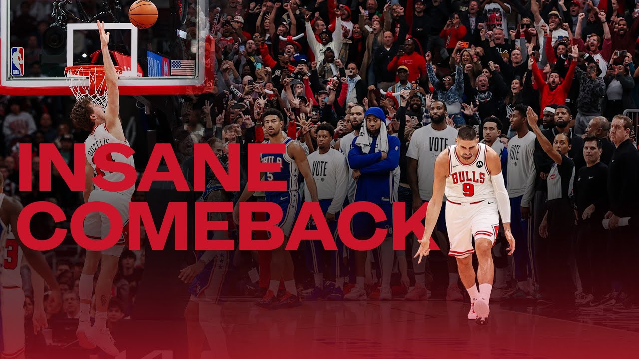 How the Bulls pulled off an INSANE comeback to beat the Sixers