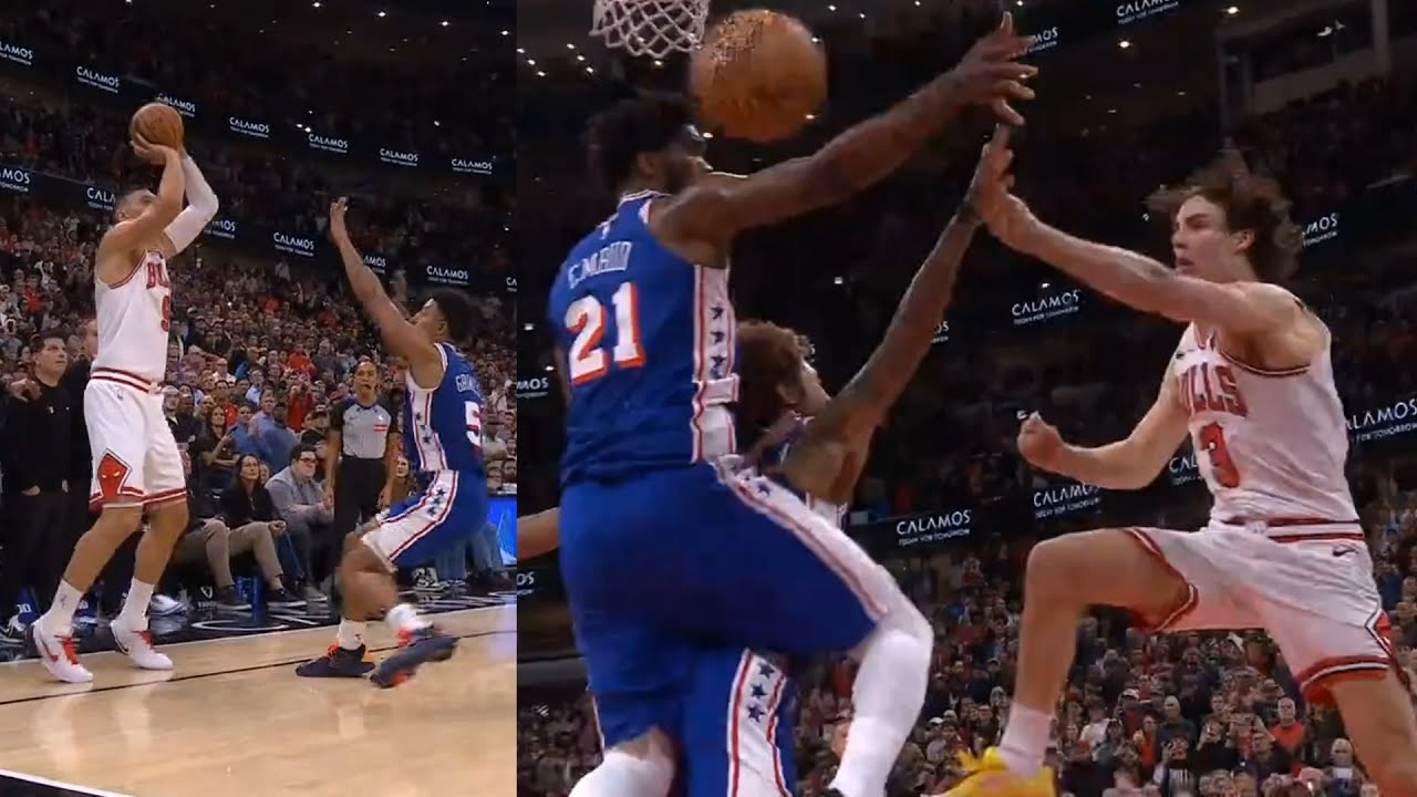 Nikola Vucevic game winner vs 76ers off crazy Josh Giddey dime and 24pt comeback 😱