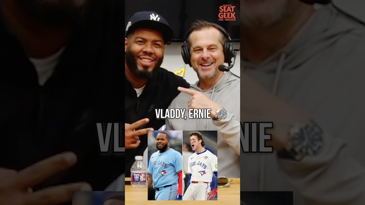 Vladdy and Ernie Clement stopped by our office