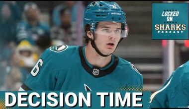 Dickinson and Misa APPROACH Nine-Game Threshold | Sharks Face CRITICAL Contract Decisions This Week