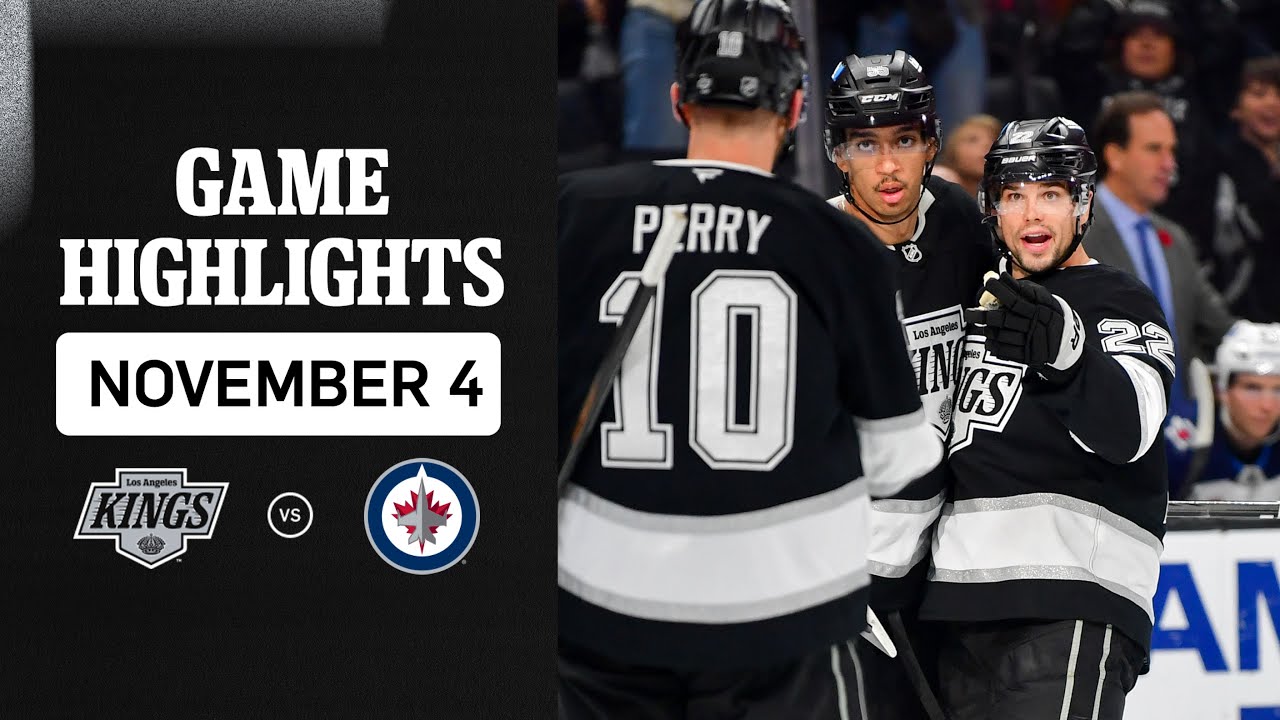 HIGHLIGHTS: LA Kings vs Winnipeg Jets | NHL Highlights