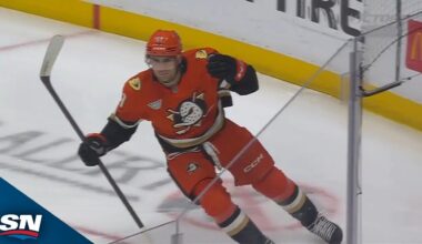 Ducks' Cutter Gauthier Nets First Career Hat Trick Vs. Panthers