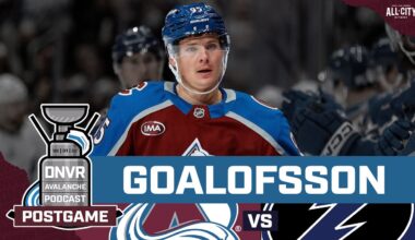 Olofsson and the Colorado Avalanche 3rd line put away Tampa Bay Lightning | DNVR Avalanche Postgame