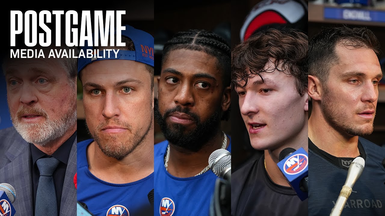 New York Islanders Postgame Availability | BOS 4 at NYI 3 (SO) (11/04/25)