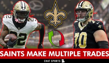 🚨Saints Make MULTIPLE TRADES Before 2025 NFL Trade Deadline - INSTANT REACTION