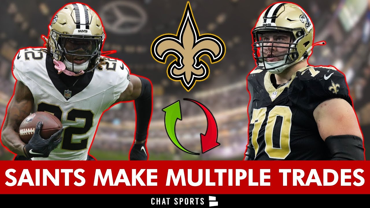 🚨Saints Make MULTIPLE TRADES Before 2025 NFL Trade Deadline - INSTANT REACTION