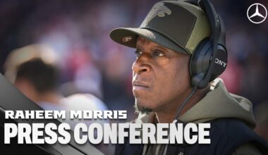 Head Coach Raheem Morris & Quarterback Michael Penix Jr post game press conference | Atlanta Falcons