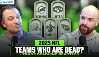 NFL Trade Deadline Reaction + Which Teams Are Out Already? 🪦 🤔