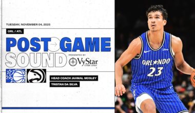 POSTGAME SOUND: ORLANDO MAGIC VS. ATLANTA HAWKS | COACH MOSE & TRISTAN DA SILVA