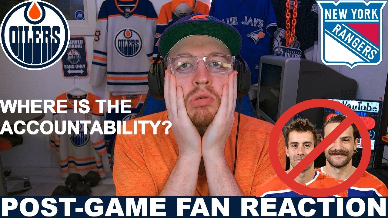 ACCOUNTABILITY?! Post-Game Fan Reaction: Oilers vs Rangers