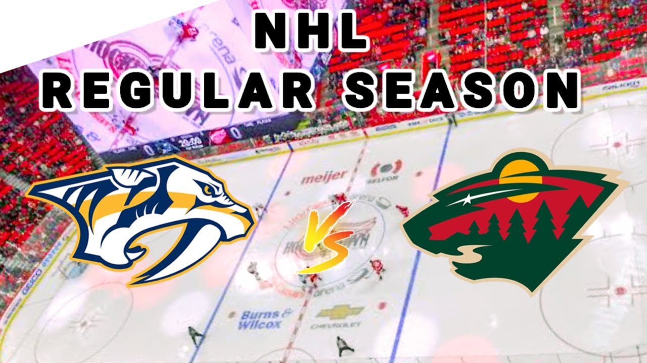 Nashville Predators vs Minnesota Wild | 2025 NHL Regular Season Live Play by Play Score
