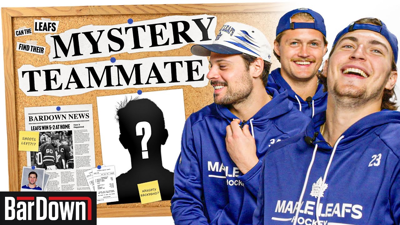 TORONTO MAPLE LEAFS GUESS THEIR MYSTERY TEAMMATES