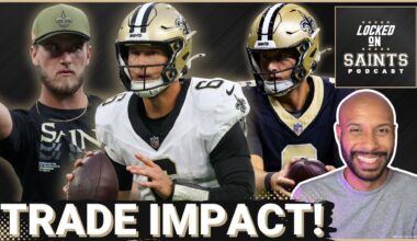 New Orleans Saints Shaheed, Penning Trades Make Tyler Shough's Job HARDER, But Evaluation EASIER