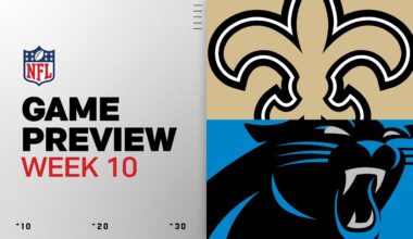 New Orleans Saints vs Carolina Panthers | Week 10 Game Preview