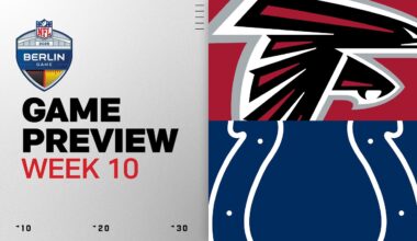 Atlanta Falcons vs Indianapolis Colts in Berlin | Week 10 Game Preview