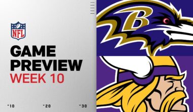 Baltimore Ravens vs Minnesota Vikings | Week 10 Game Preview