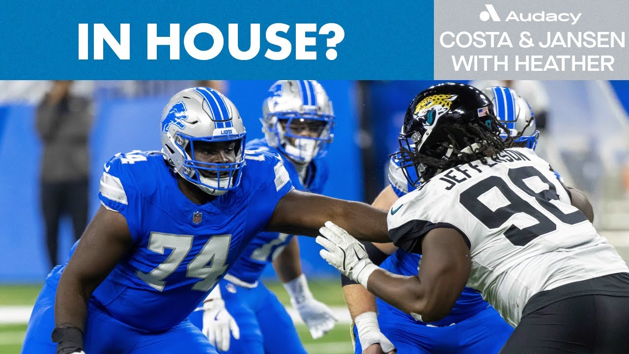 Are The Lions Offensive Line Solutions On The Roster Already? | Karsch and Anderson