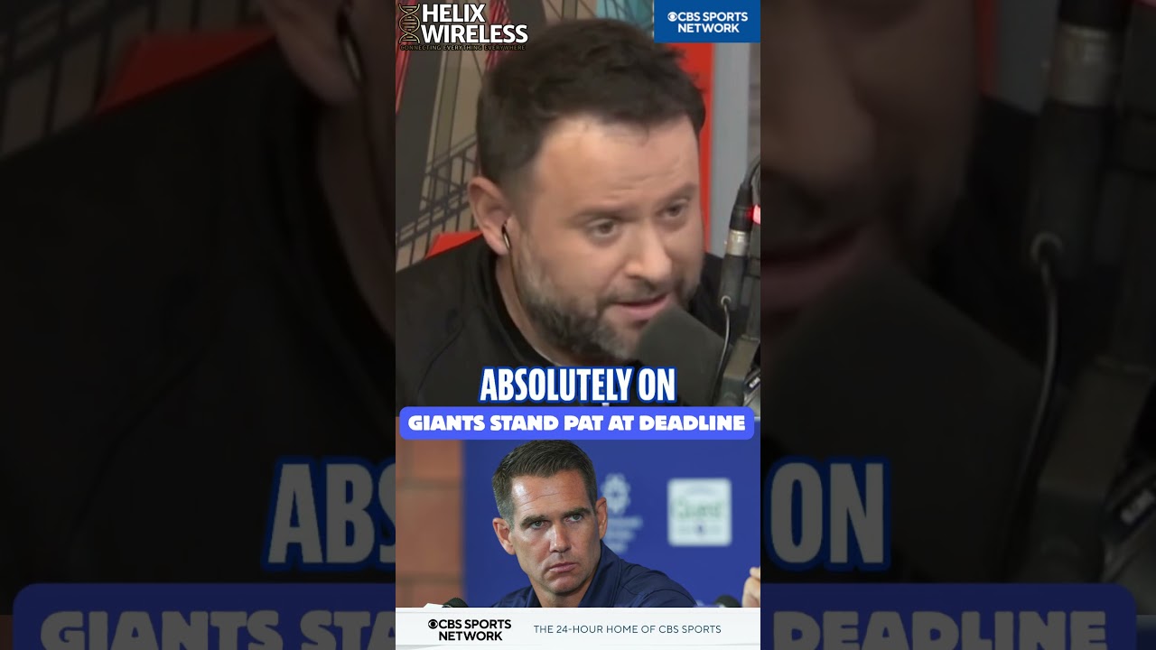 Boomer and Gio wonder if Giants ownership told Joe Schoen not to make any trade deadline moves: