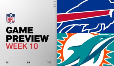 Buffalo Bills vs Miami Dolphins | Week 10 Game Preview