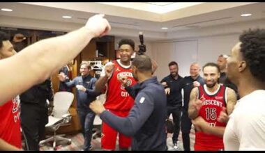Willie Green postgame locker room speech after win vs. Charlotte Hornets