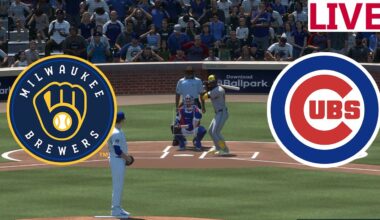 🔴LIVE 🔴Milwaukee Brewers VS Chicago Cubs  / August 18/ Baseball Envivo/MLB THE SHOW 25