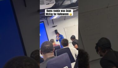 He even had McVay laughing 😂