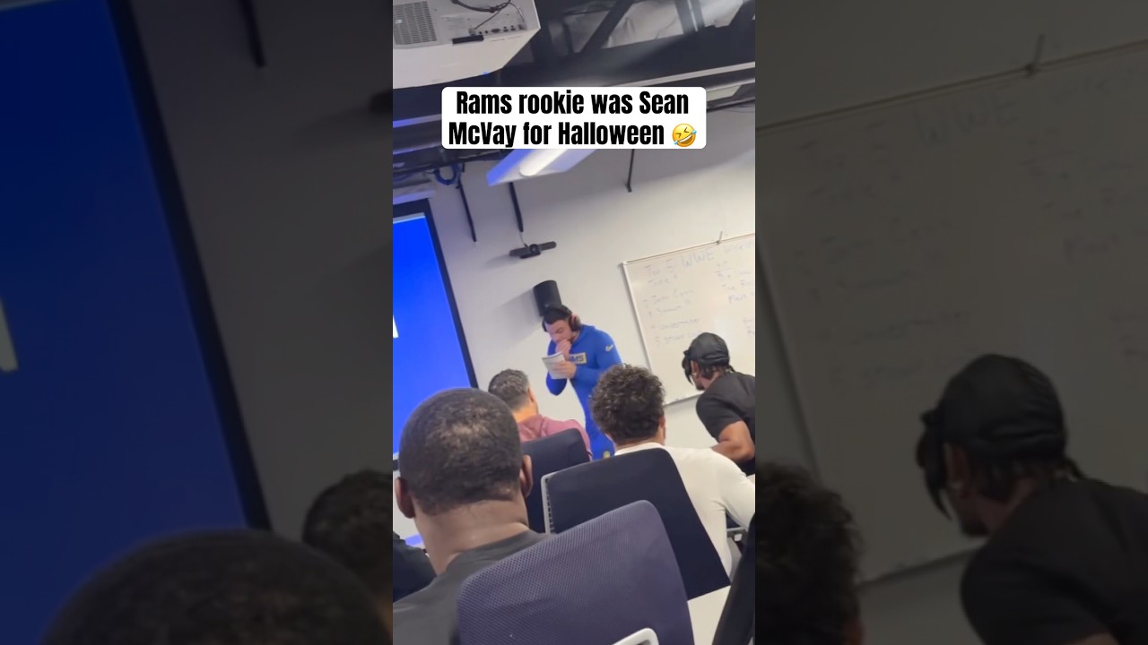 He even had McVay laughing 😂