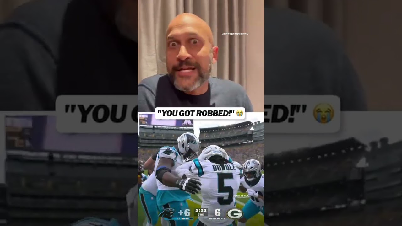 “You only did 2 pumps!” 😂 #nfl #panthers #keyandpeele #ricodowdle