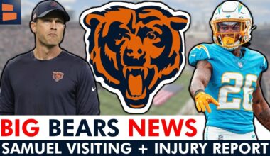 🚨NEW REPORT🚨 Asante Samuel Jr. Visiting Chicago Bears + Today’s Injury News