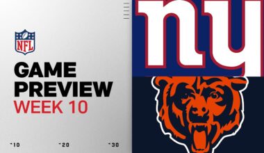 New York Giants vs Chicago Bears | Week 10 Game Preview