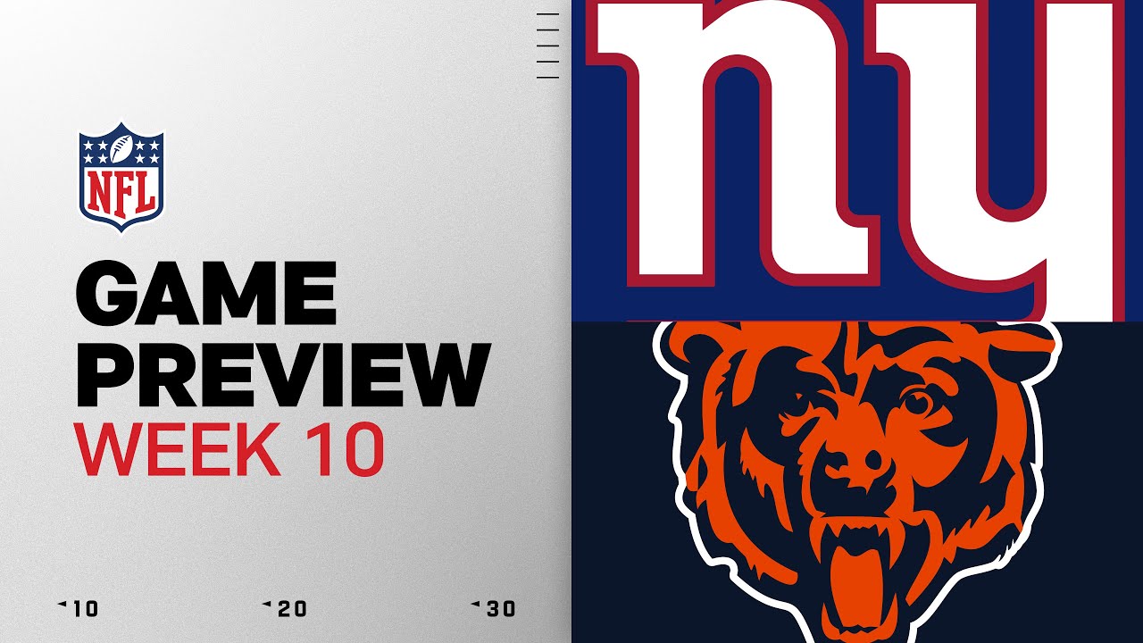 New York Giants vs Chicago Bears | Week 10 Game Preview