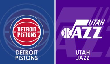 Detroit Pistons vs Utah Jazz NBA Live Scoreboard