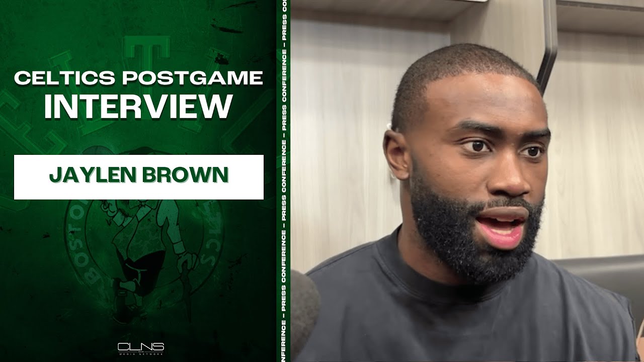 Jaylen Brown Not Happy w/ Refs: "Getting tired of that sh*t.” | Postgame Interview 10-31 (FULL)