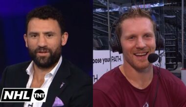 Gabe Landeskog joins the NHL on TNT panel