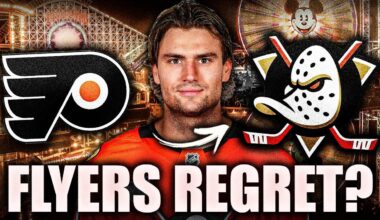THE PHILADELPHIA FLYERS ARE REGRETTING THIS TRADE BIG TIME: CUTTER GAUTHIER IS DOMINATING IN ANAHEIM