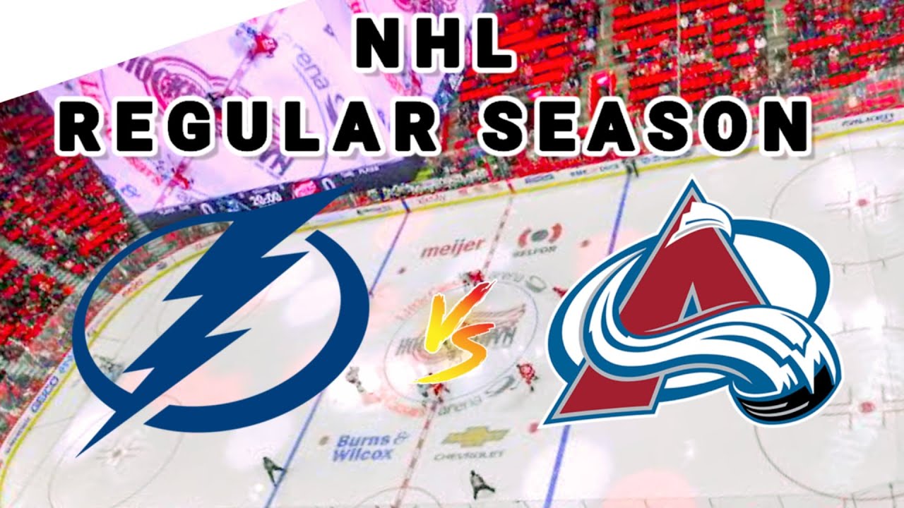 Tampa Bay Lightning vs Colorado Avalanche | 2025 NHL Regular Season Live Play by Play Score